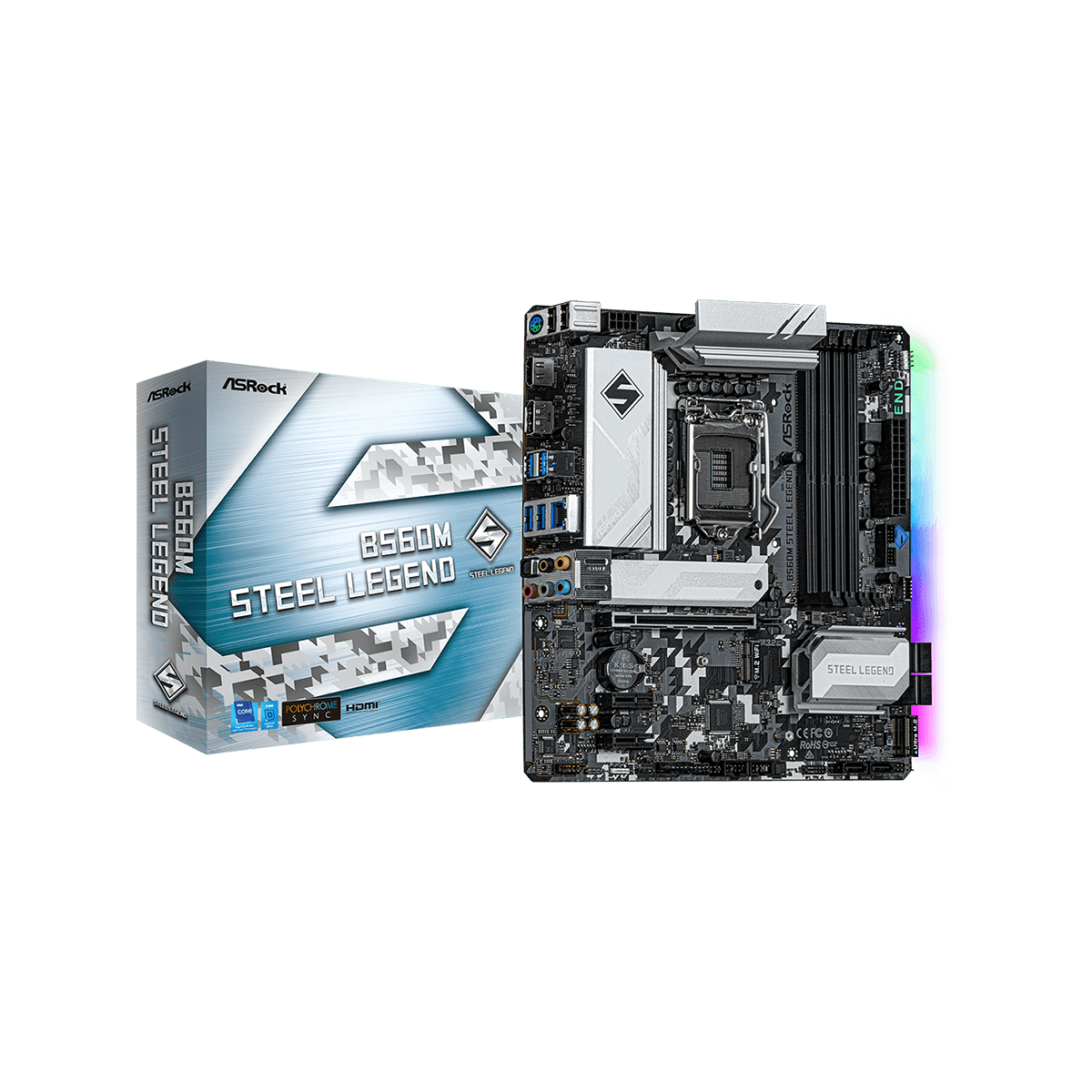 B560M Steel Legend | ASRock(アスロック) LGA 1200 Intel B560