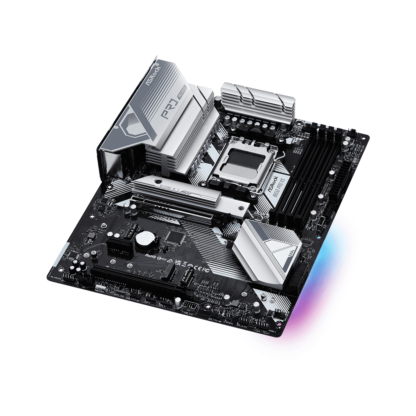 B650 Pro RS | ASRock(アスロック) Socket AM5 AMD B650 ATX