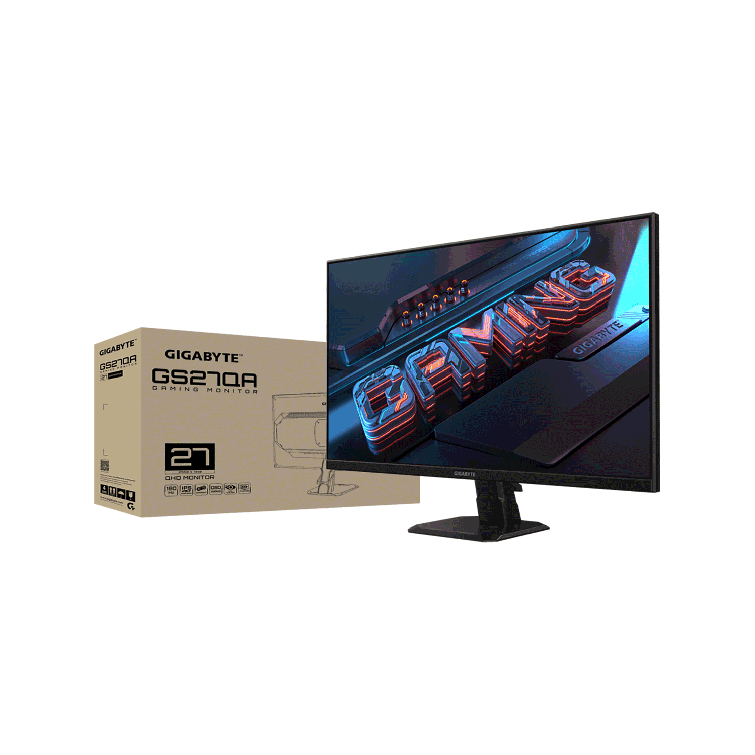 GIGABYTE GS27QA | GIGABYTE GS27QA | GIGABYTE(ギガバイト) 27インチ