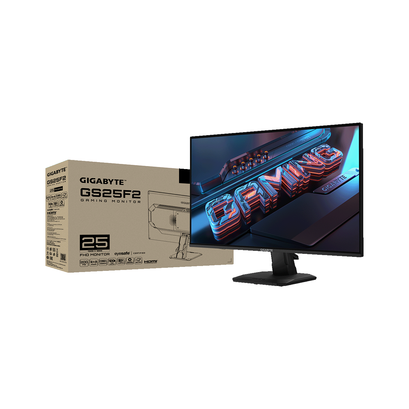 GIGABYTE GS25F2 | GIGABYTE GS25F2 | GIGABYTE(ギガバイト) 24.5