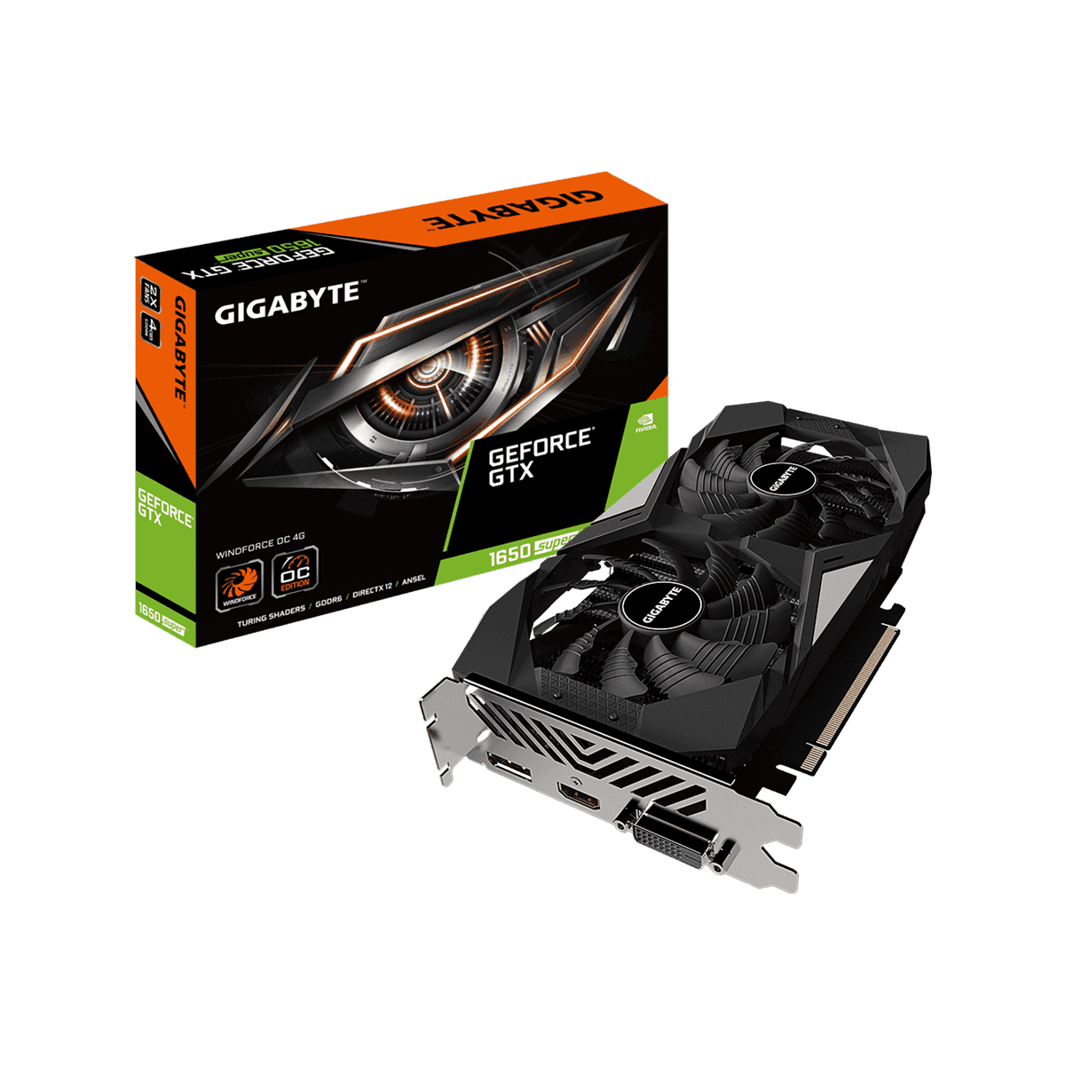 GV-N165SWF2OC-4GD | GIGABYTE NVIDIA GEFORCE GTX 1650 Super 搭載