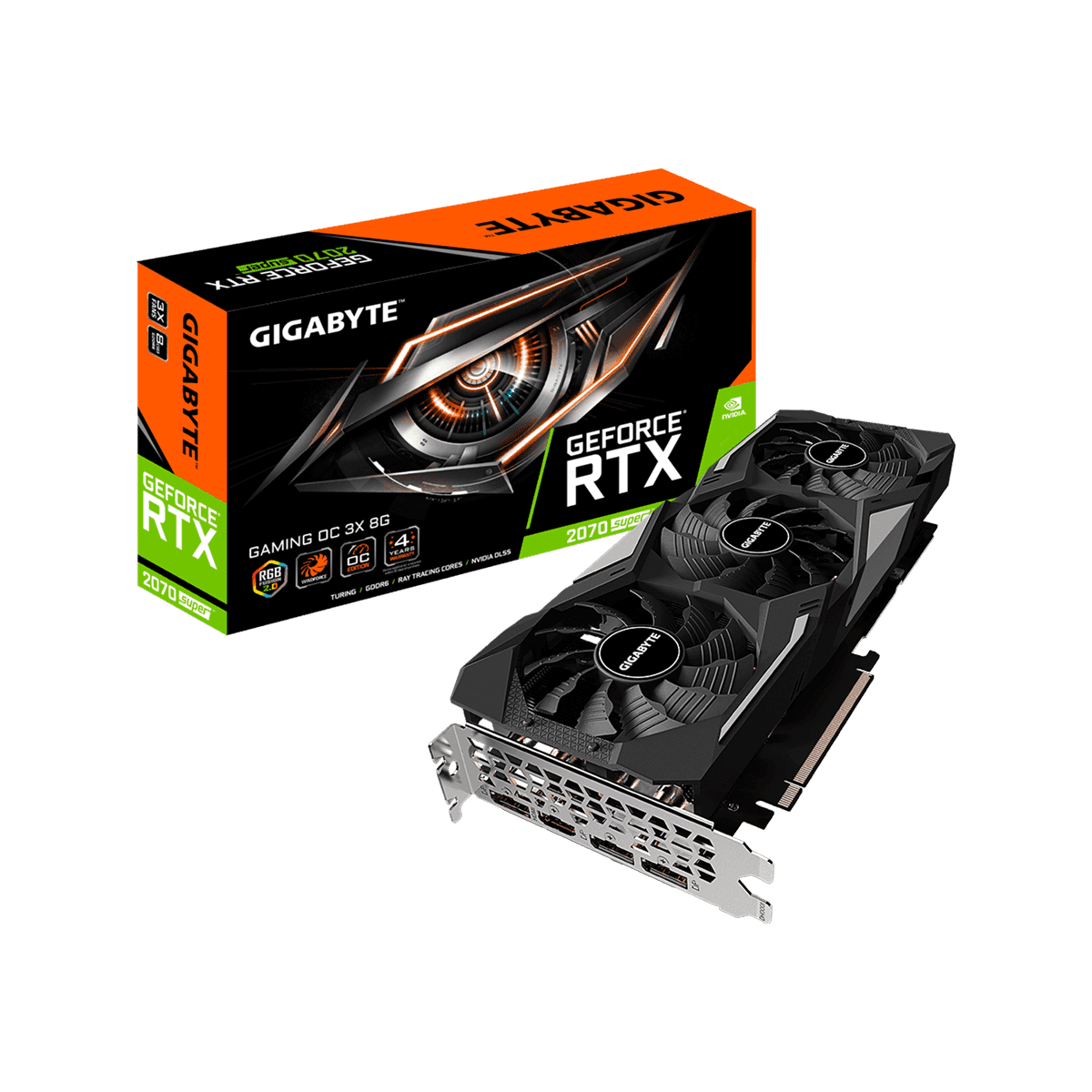 GV-N207SGAMING OC-8GD | GIGABYTE NVIDIA GEFORCE RTX 2070 Super