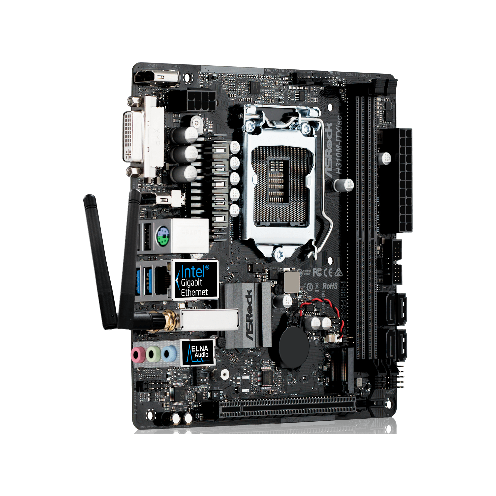 H370M-ITX/ac | ASRock(アスロック) LGA1151 Intel H370 MiniITX