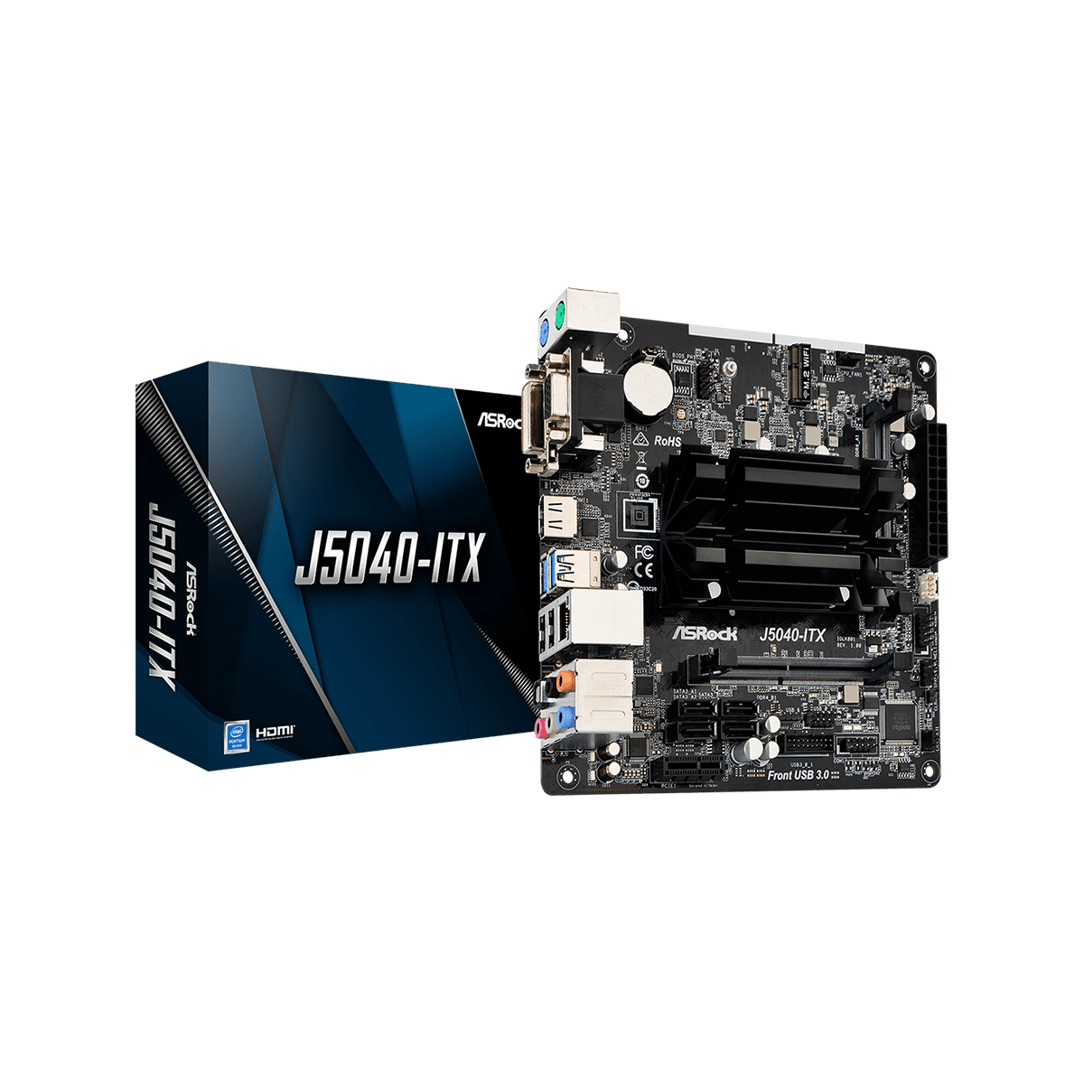 J5040-ITX | ASRock(アスロック) Intel J5040搭載 Mini-ITX