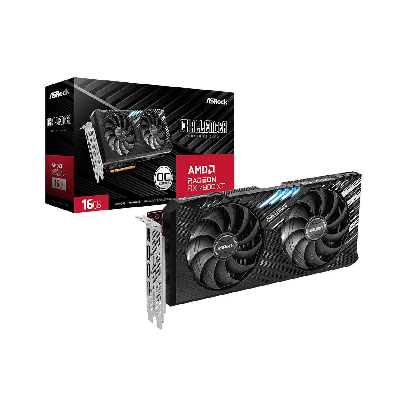 RX7800XT CL 16GO | RX7800XT CL 16GO | ASRock(アスロック) Radeon RX