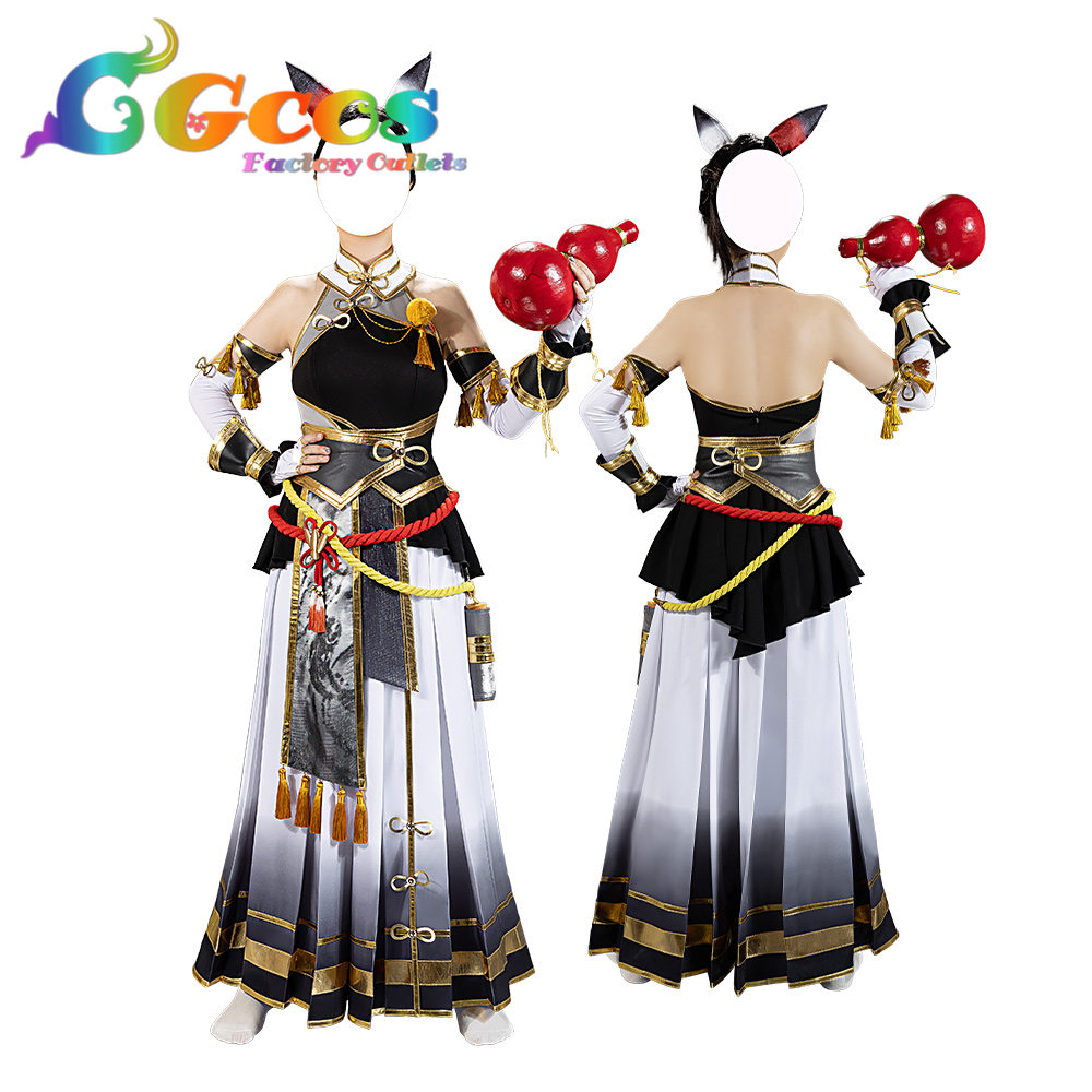 ウマ娘プリティーダービー 雅号・墨龍 カツラギエース コスプレ衣装