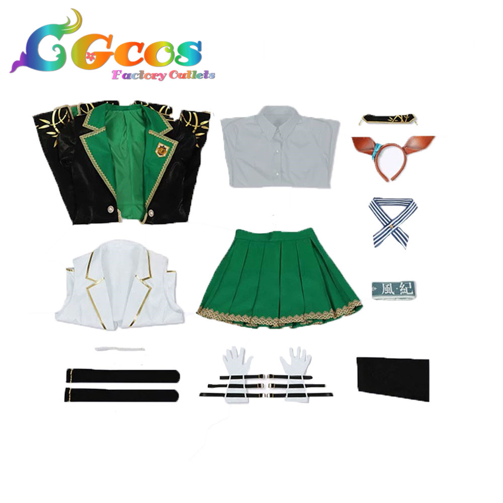 ウマ娘プリティーダービー バンブーメモリー 勝負服 コスプレ衣装