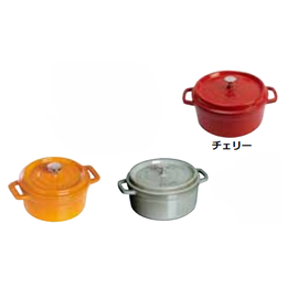 ストウブ ピコ・ココット ラウンド IH対応 RST-47 22cm グレー｜業務用