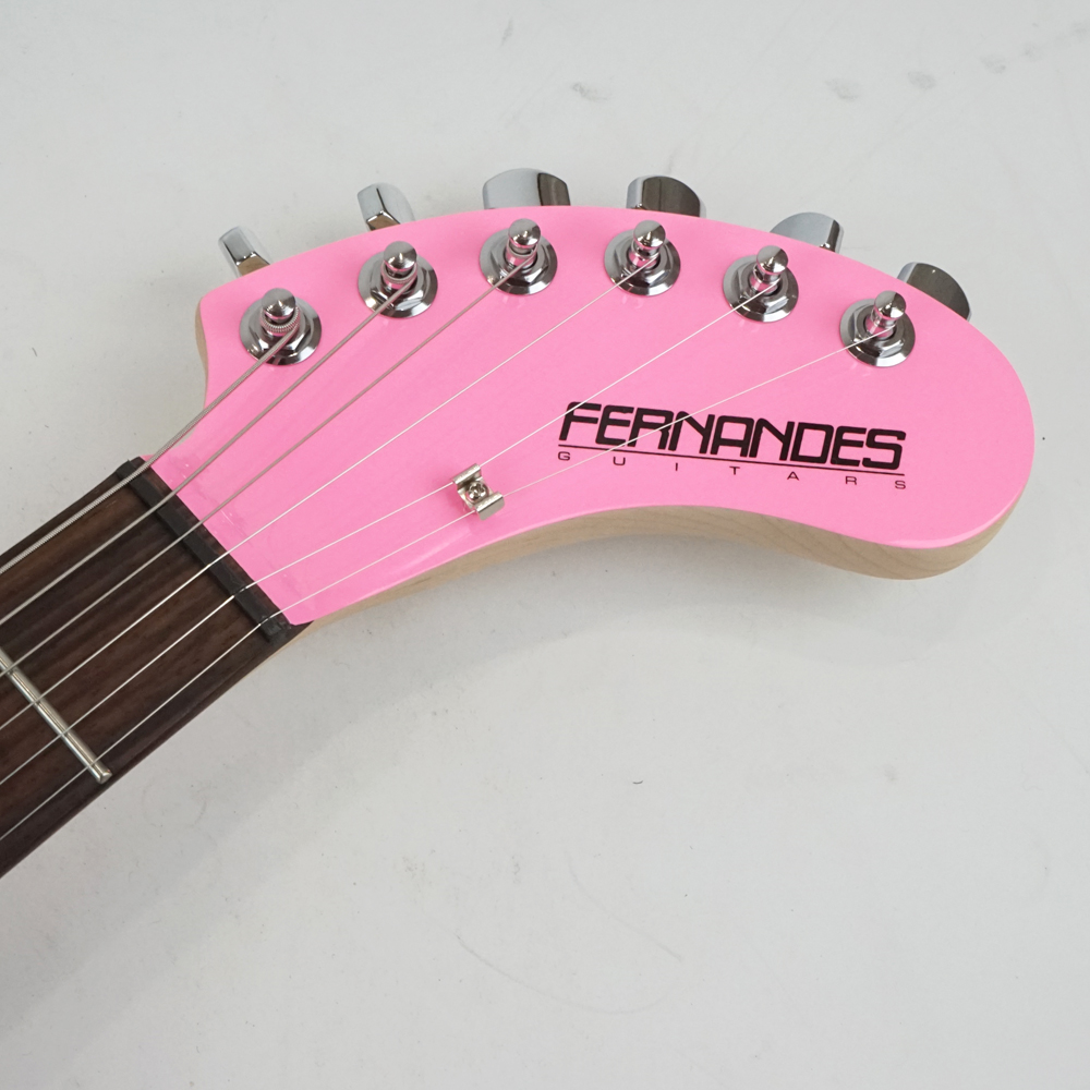 FERNANDES ZO-3 PINK ZO3ミニギター ピンク(フェルナンデス アンプ内蔵