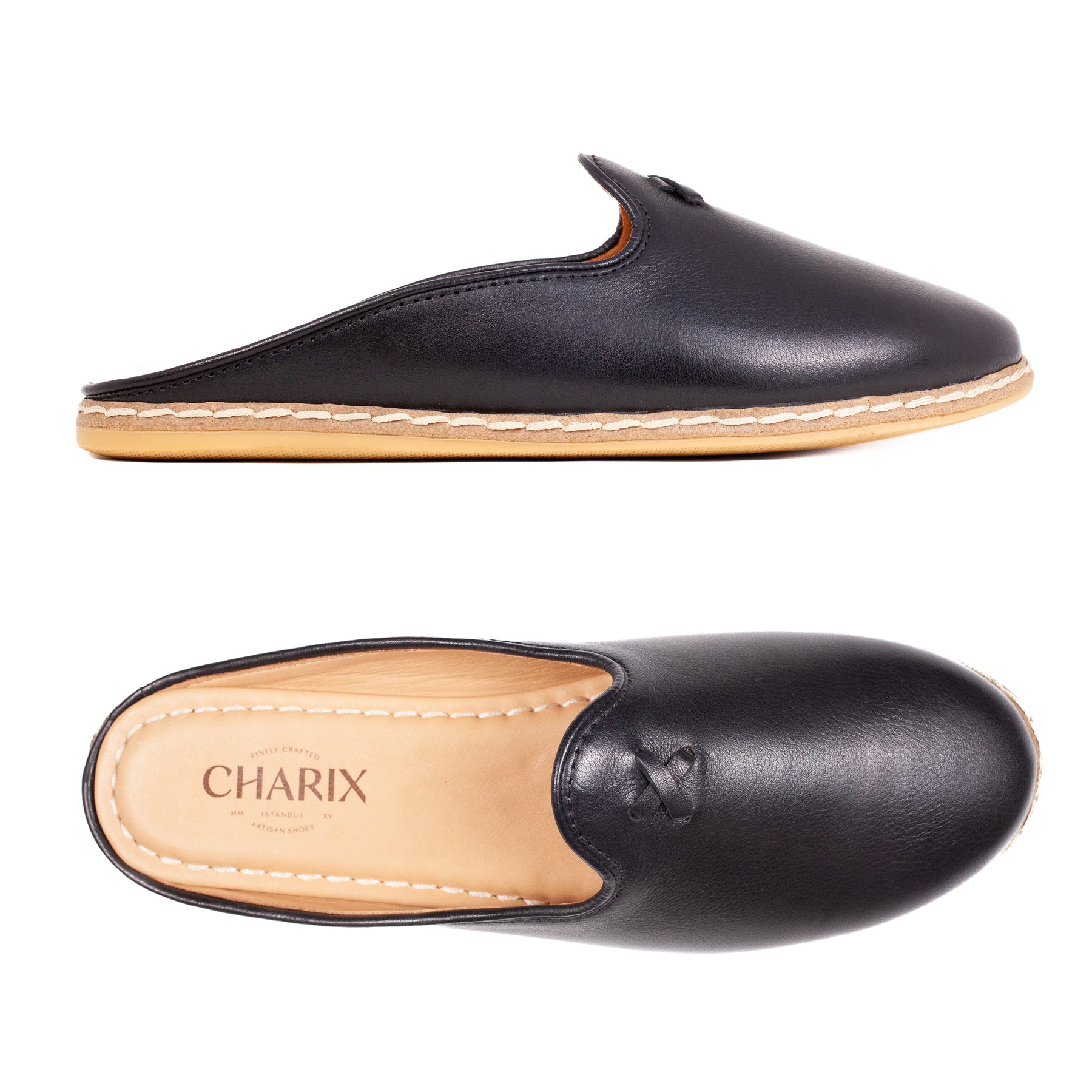 Black - Mule Shoes for Women | Charix