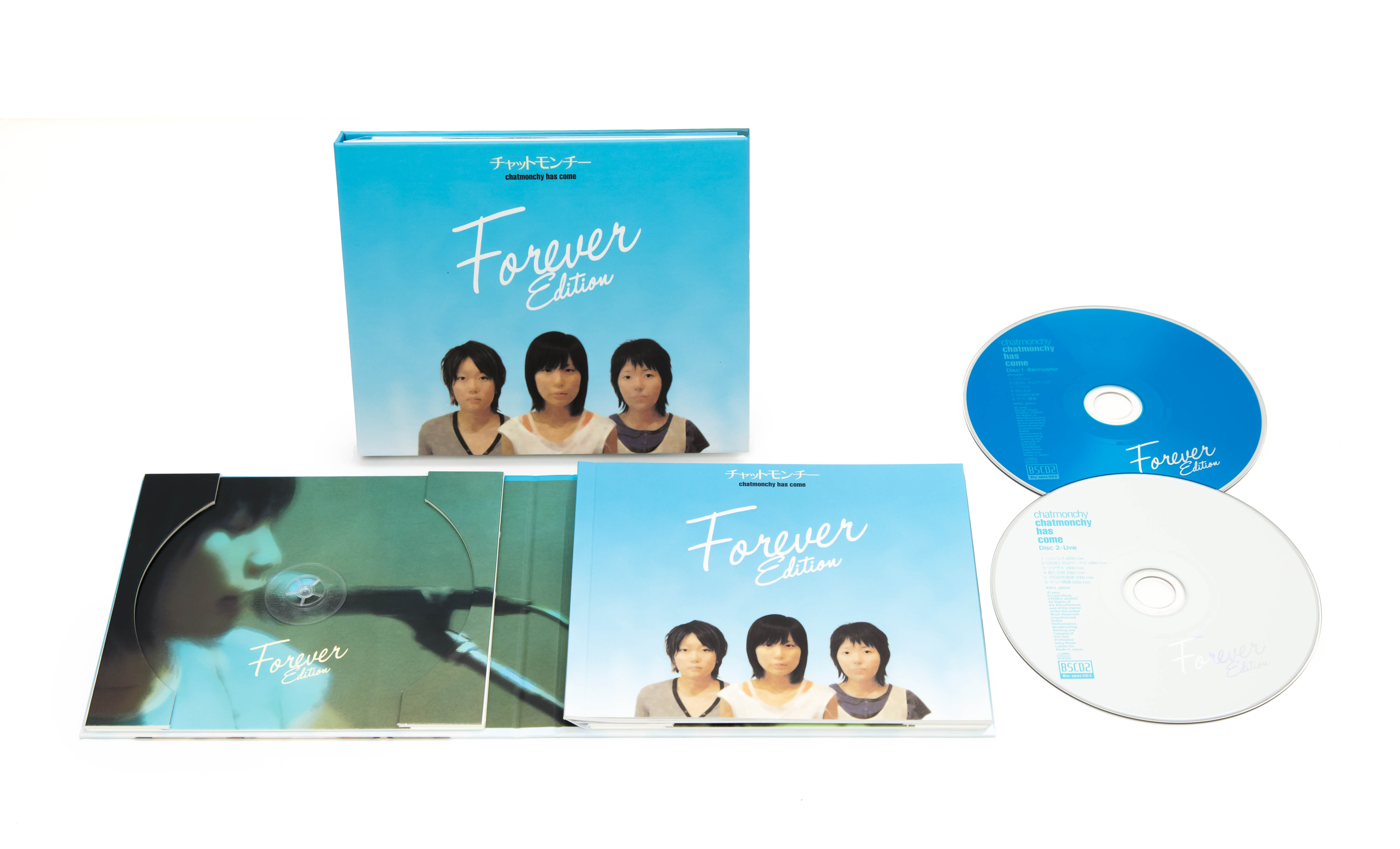 CHATMONCHY デビュー10周年リマスター＋ライヴ盤『Forever Edition