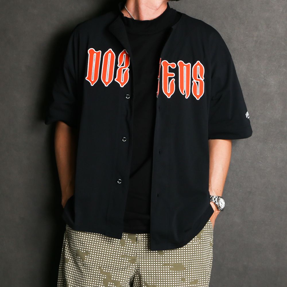 RATS - MESH BASE BALL SHIRT / メッシュ ベースボールシャツ / 22'RS