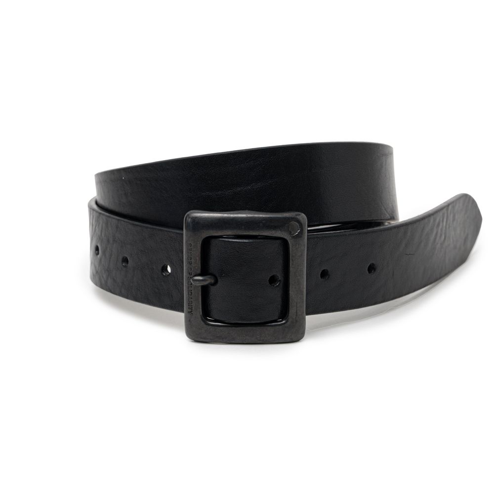 RATS - LEATHER BELT - BLACK × BLACK / レザーベルト / 25'RA-0214