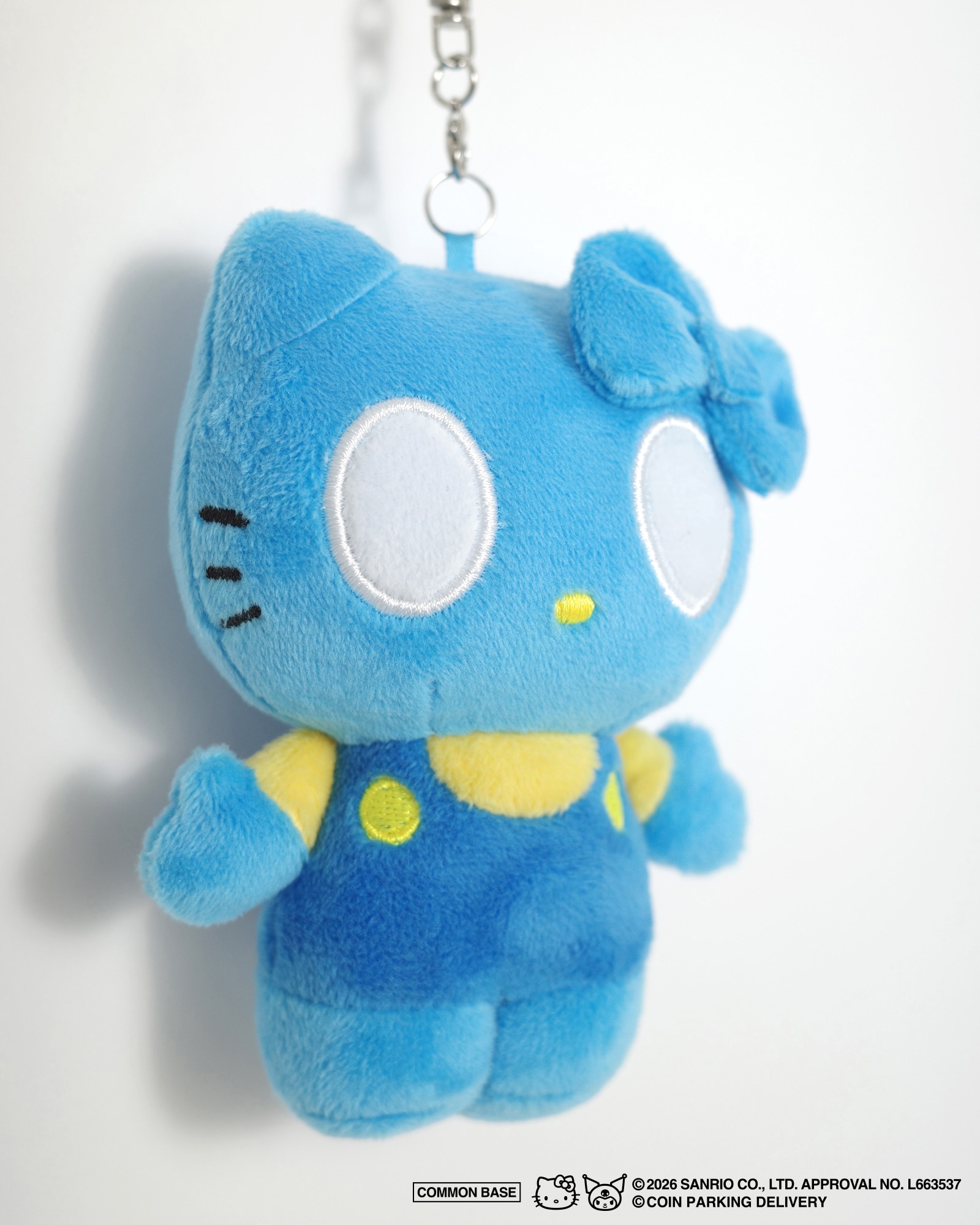 COIN PARKING DELIVERY × SANRIO CHARACTERS Plush Key Holder (ハロー