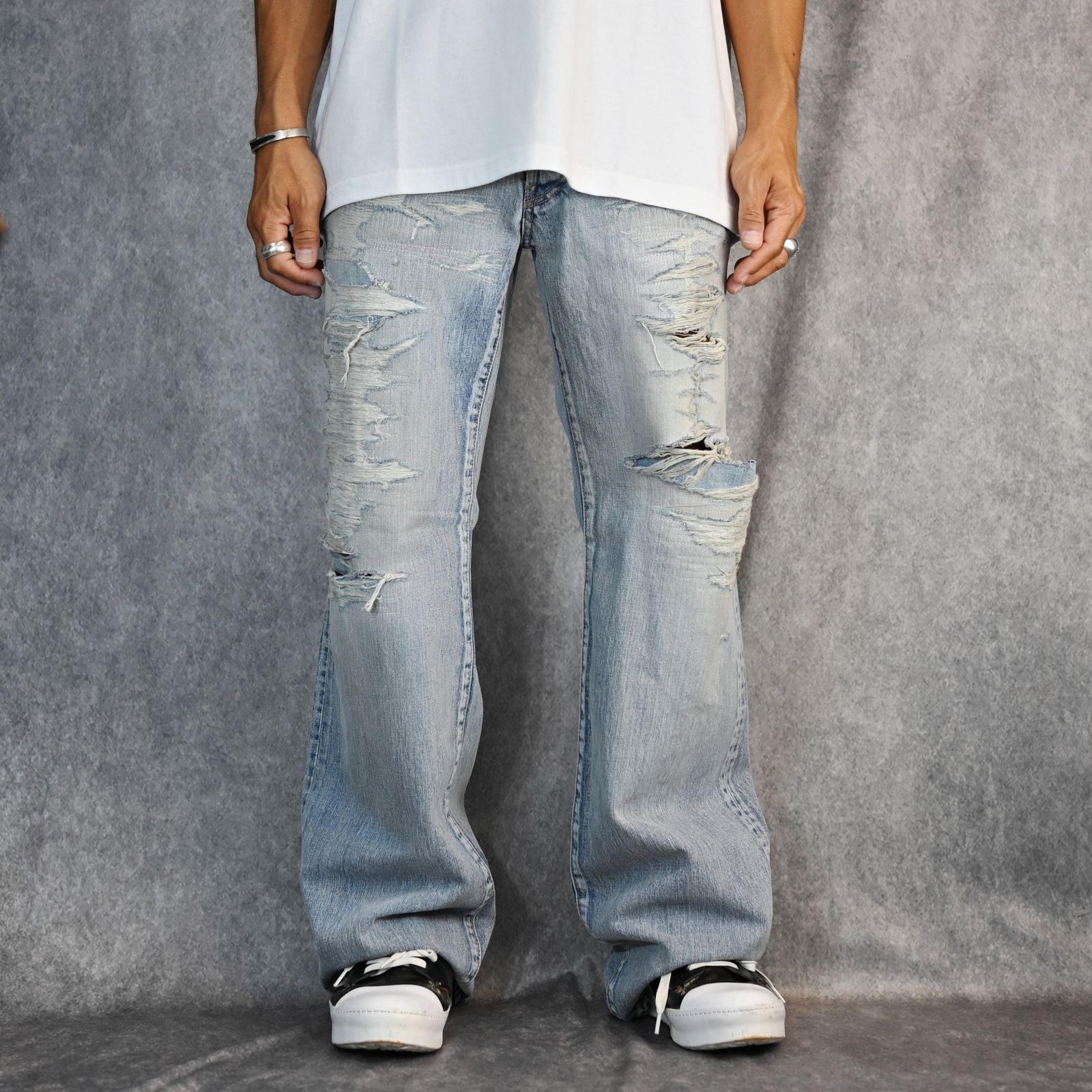 MINEDENIM - W.Straight 5poket Denim Pants （USS） / ワイド
