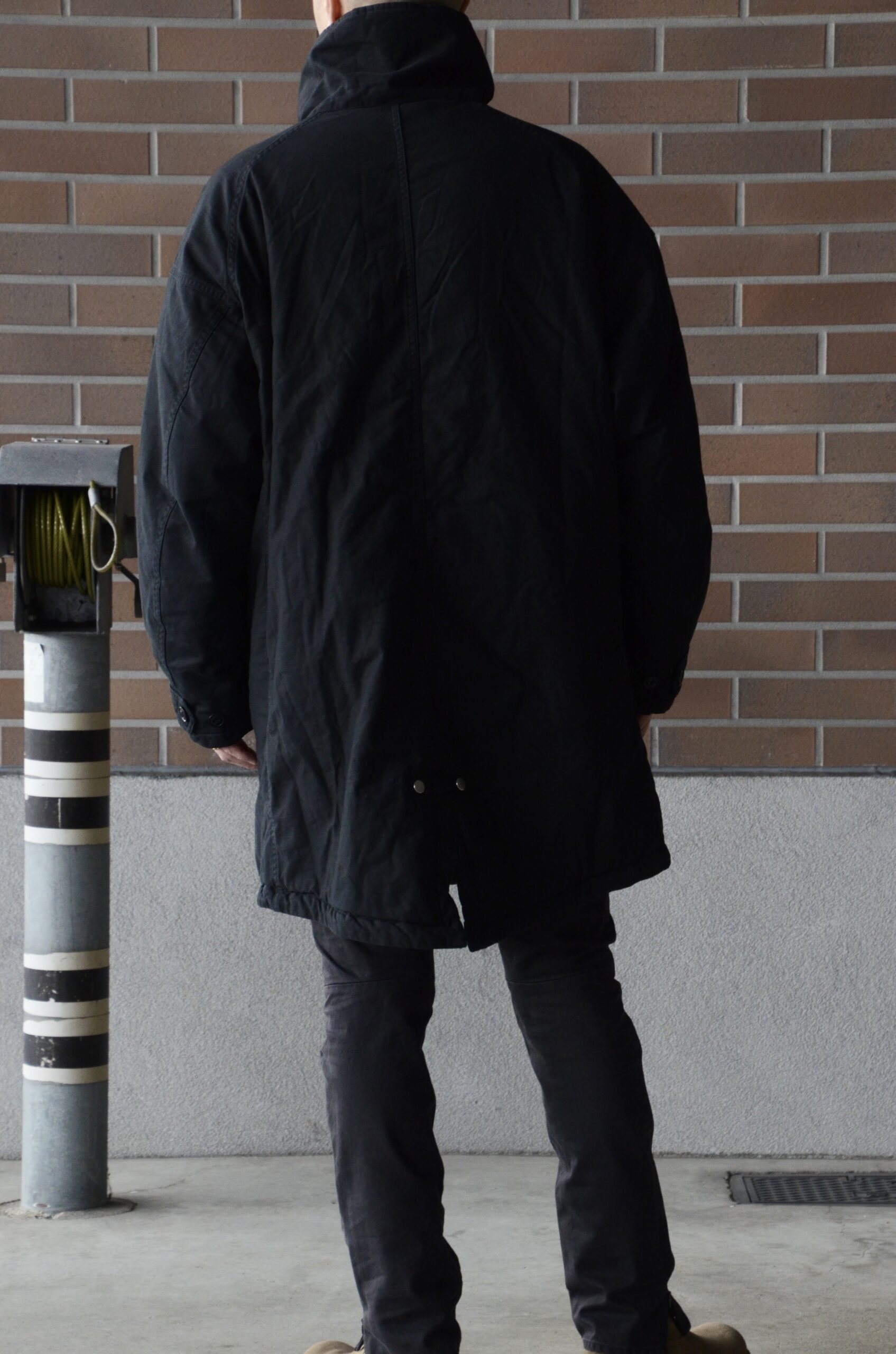 nonnative】 TROOPER PUFF COAT COTTON BACKSATIN PIGMENT DYE WITH