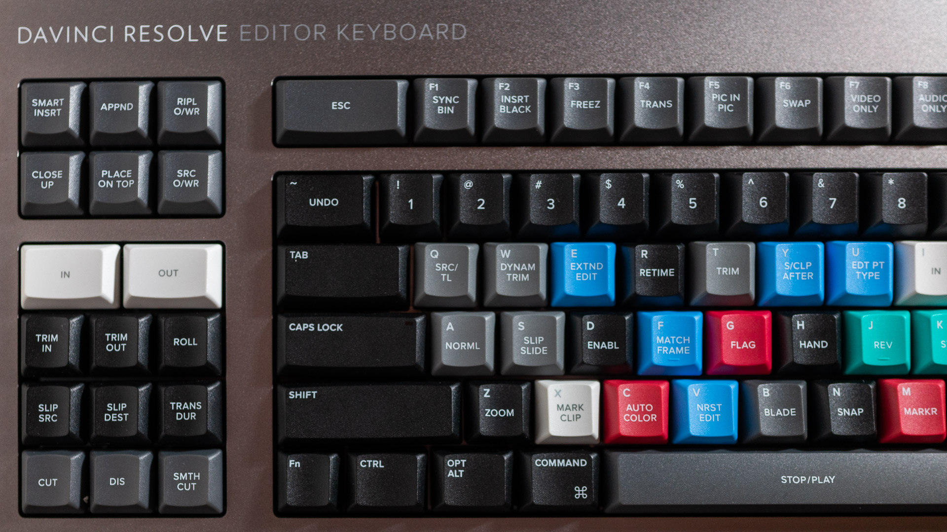 Blackmagic DaVinci Resolve Editor Keyboard Review - Beautiful, Yet