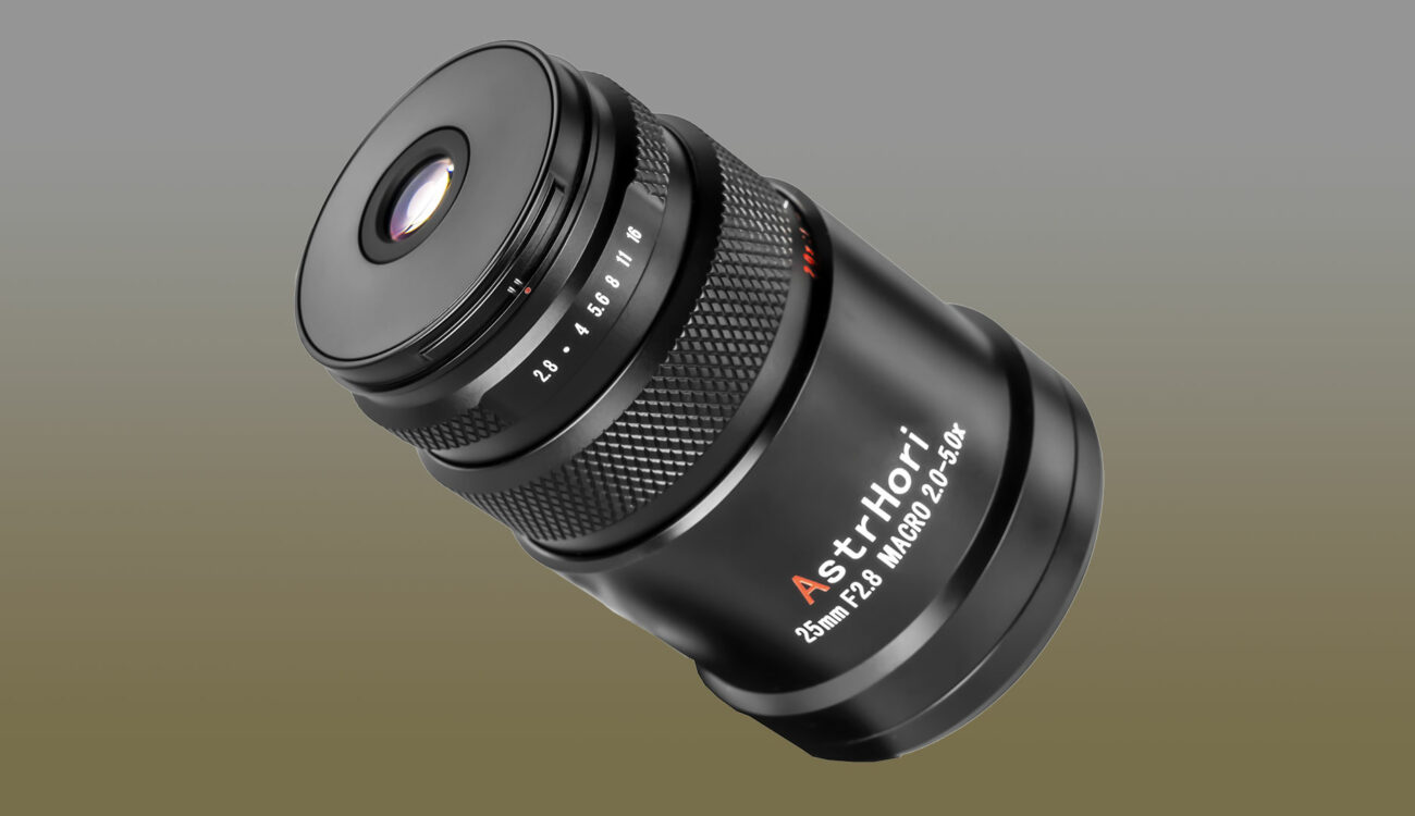 AstrHoriがミラーレスカメラ用25mm F2.8 2X-5Xマクロレンズを発表 | CineD