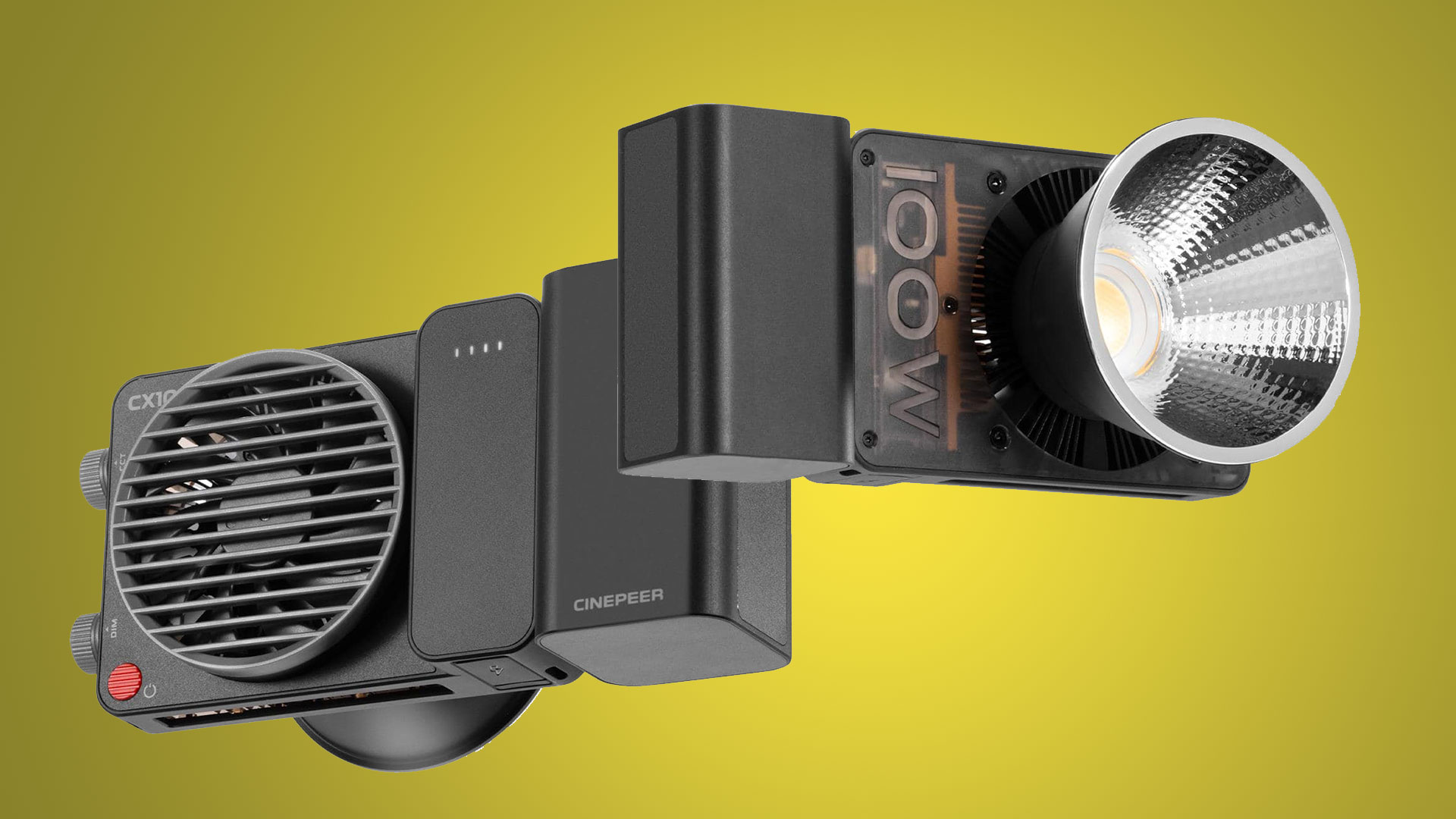 ZHIYUN CINEPEER CX100 and CM25 Bi-Color LED Lights Released