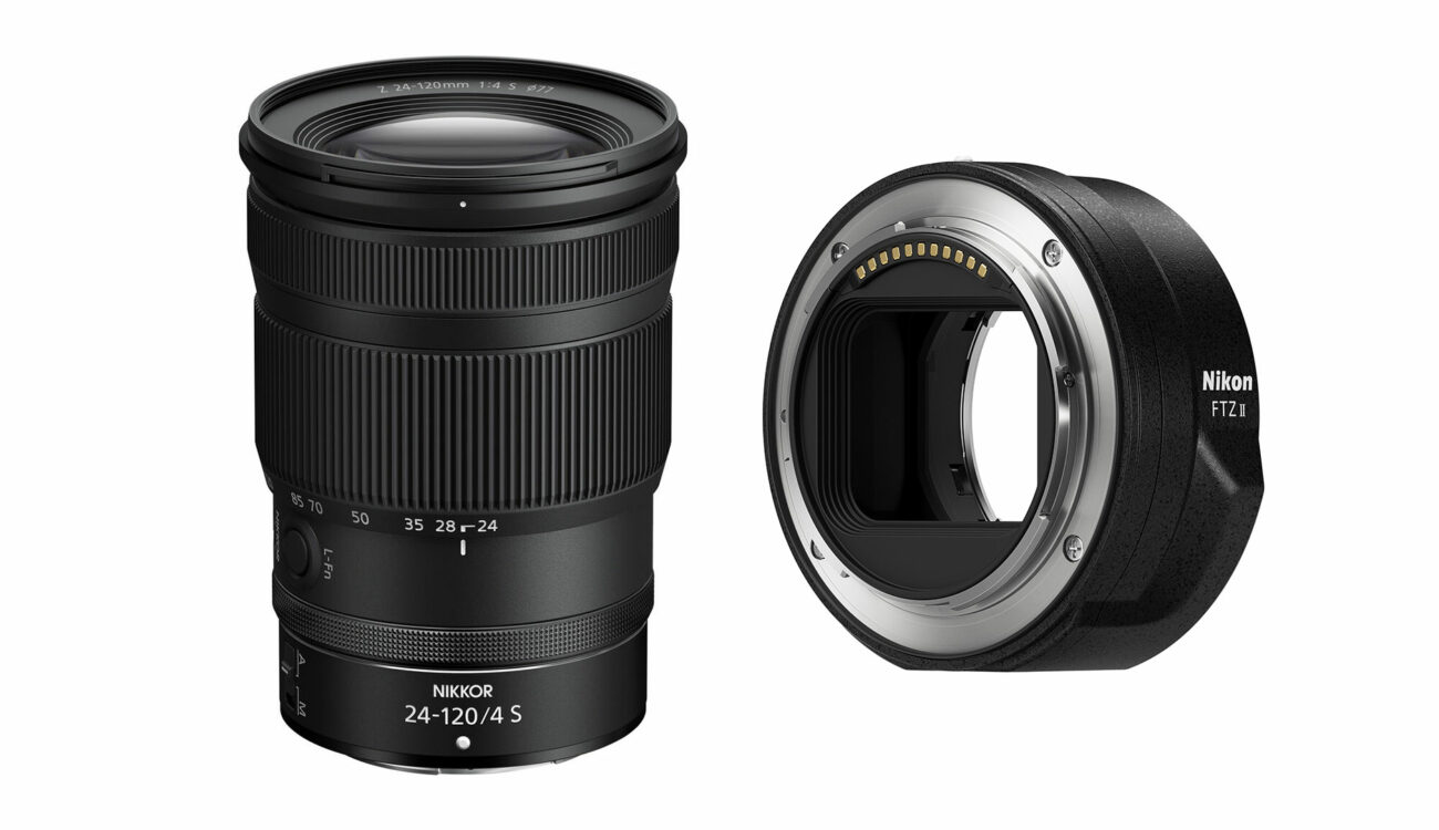 Nikon NIKKOR Z 24-120mm F/4 S Lens and FTZ II F to FZ Lens Mount