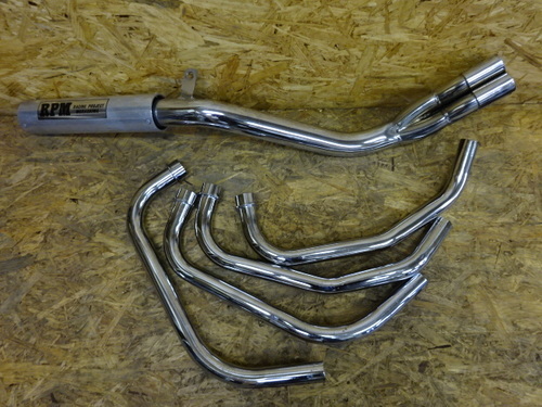 CBX400F RPMマフラー 当時物 規制前？ へこみ有り CBX 400F RPM