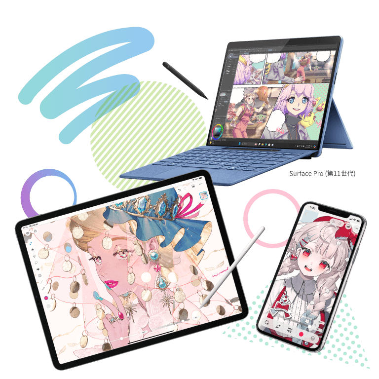 新発売、iPad・iPhoneに対応した「CLIP STUDIO TABMATE 2」を予約販売