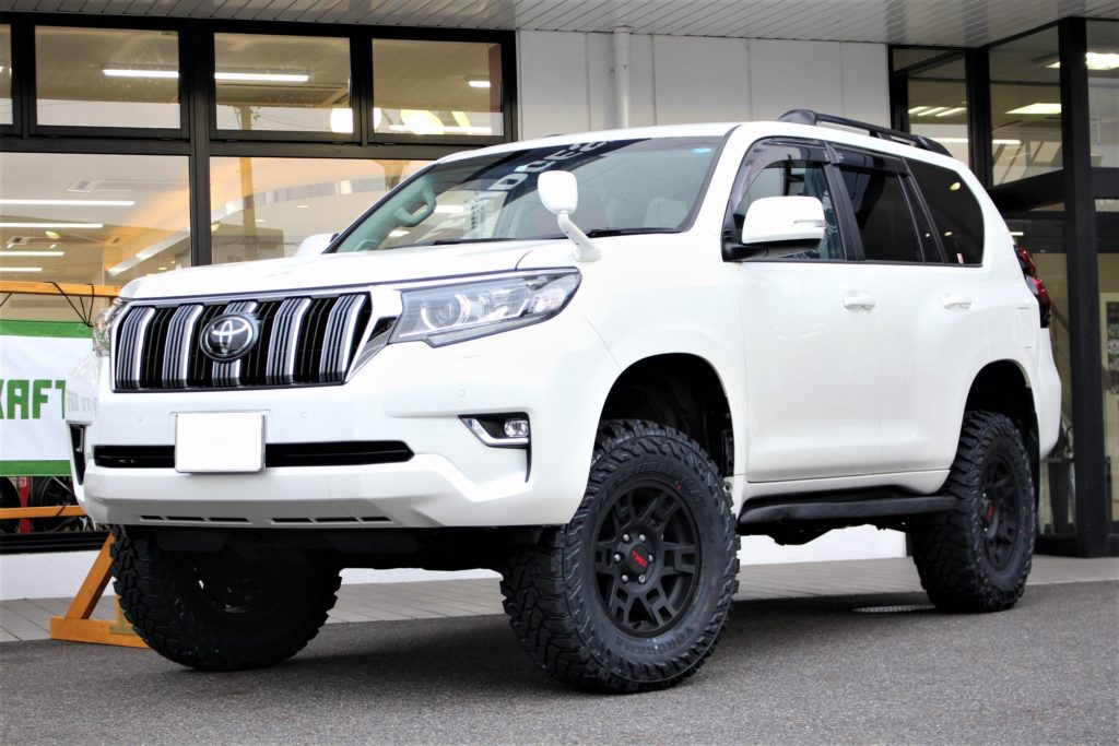 150系プラド後期×モトレージTERRAサスペンションキット。 | URBAN OFF