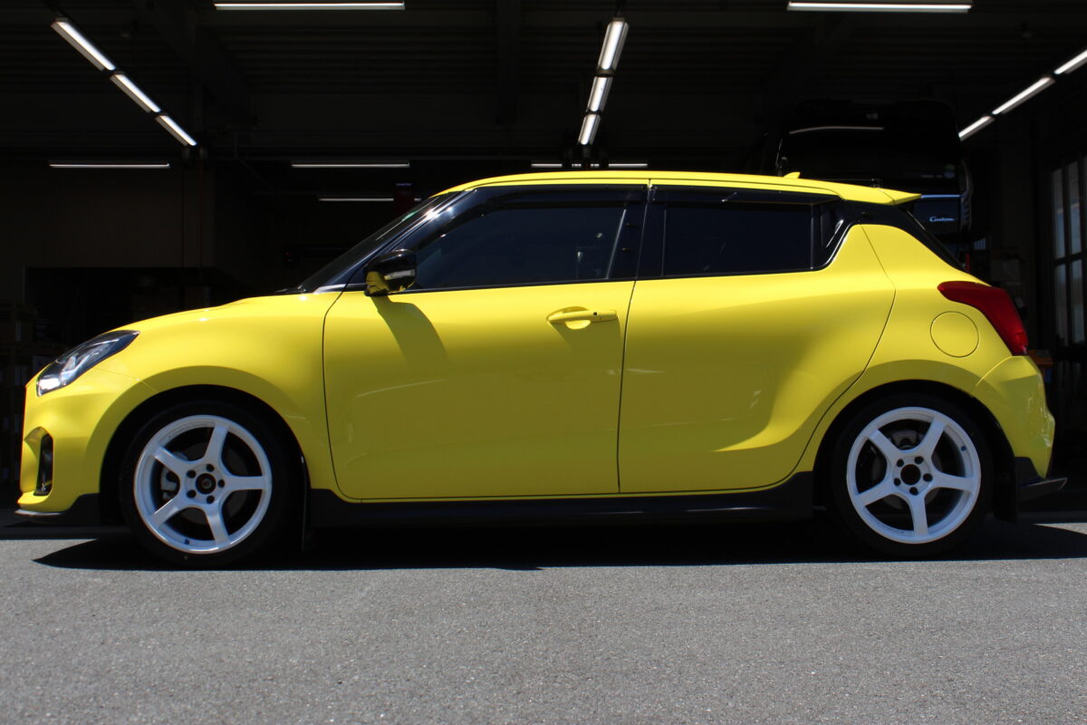 ZC33S スイフトスポーツ】ADVAN Racing TC-4＋ポテンザ RE71RSで