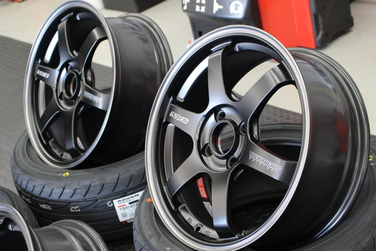 クラフト尾張旭店初！TE37 SONIC ブラックシャドー！ご予約品が入荷