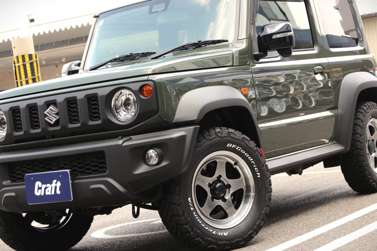 ジムニー/シエラ/ノマドオーナー様必見！即納可能なRAYSホイールをご