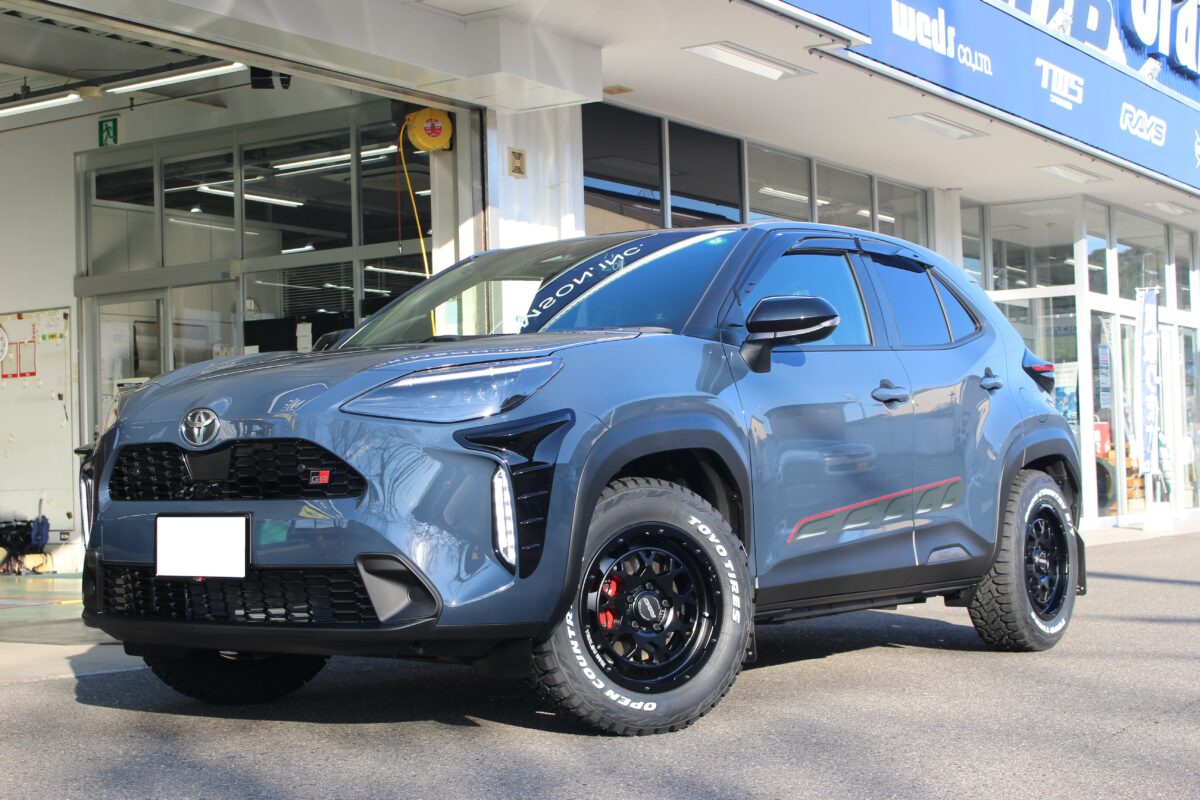 ヤリスクロスにオープンカントリーRT 215/65R16を装着干渉等はいかに