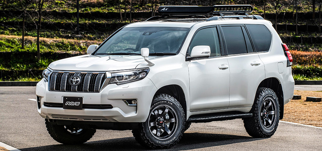 プラドにオススメ！！ RAYS グラムライツ 57DR-X 18インチ 展示中