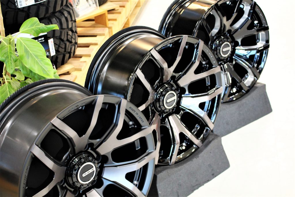 150プラド×RAYSデイトナFDX F6限定カラー マットクリアブラック 17