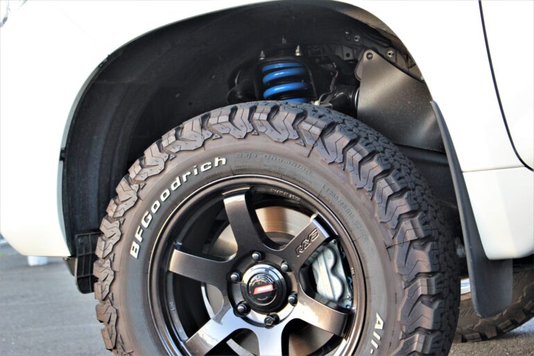 150プラド後期 ディーゼル車をモトレージで2.0インチリフトアップ