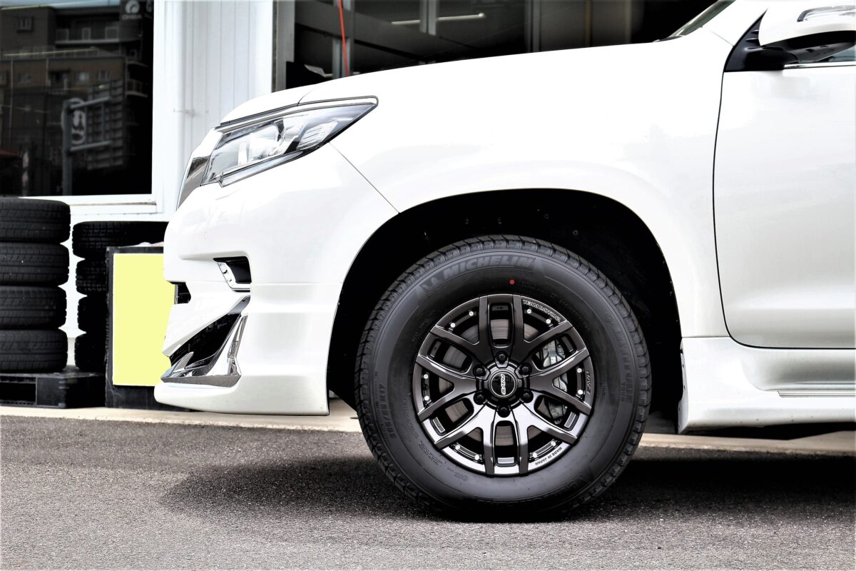 TOYOTA ランドクルーザー 150系 プラド に RAYS デイトナ F6 GAIN 装着