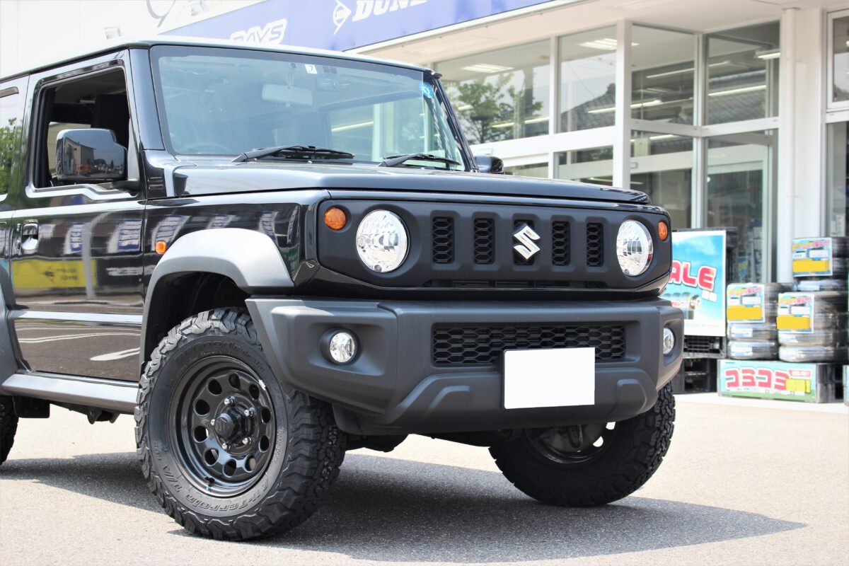 ジムニーシエラ純正ホイールに215/75R15をセット！！ | URBAN OFF