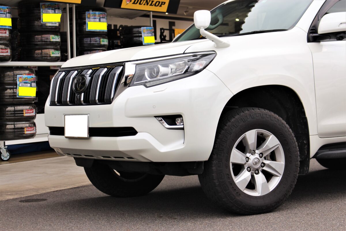 150プラド後期を ビルシュタインB6で車高補正。乗り味&前下がり感解消