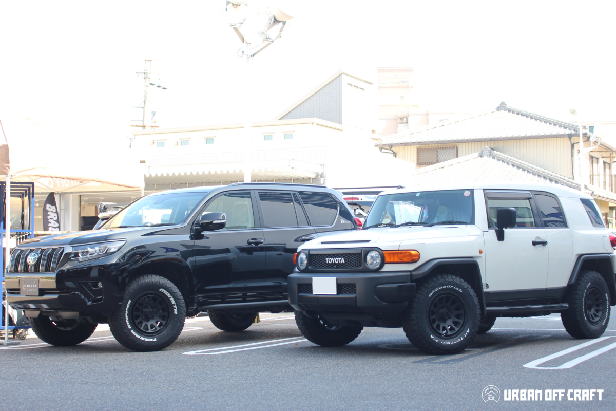 FJクルーザー】即日取り付け！！デルタフォース・オーバル×BFグッド