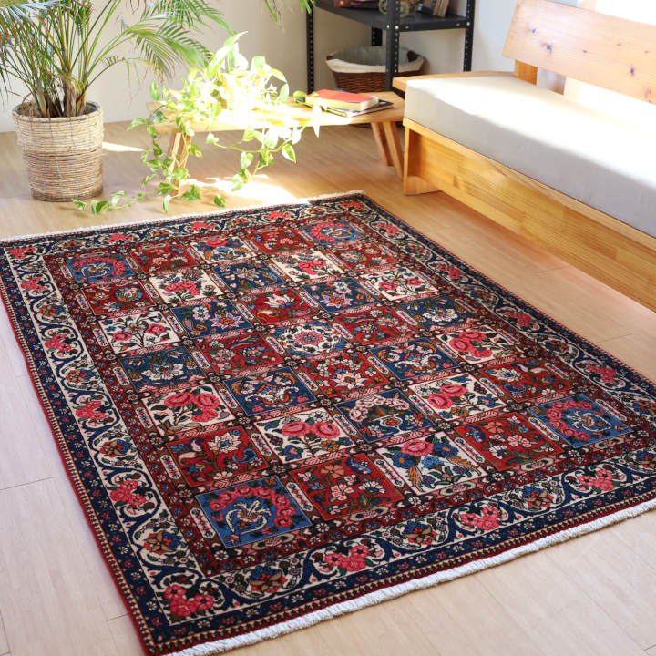 ペルシャ絨毯 リビングサイズ 200×150cm｜手織ラグの店クラフトワーク