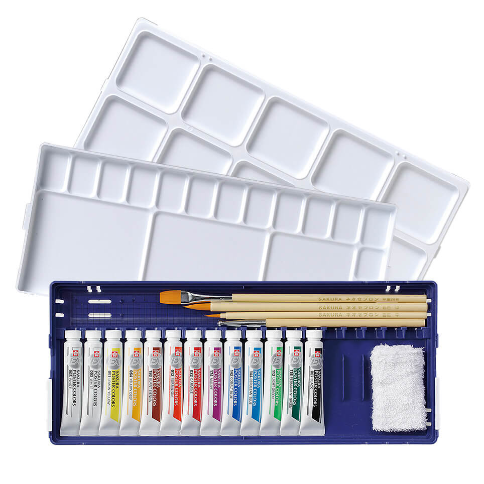 ポスターカラーデザインセット（30cmサイズ）｜ポスターカラーEX