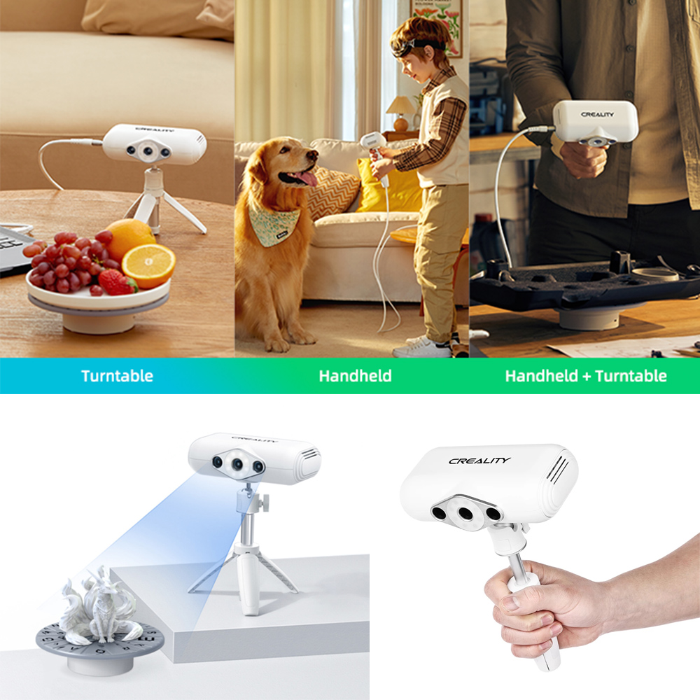 Creality CR-Scan Lizard 0.05mm Accuracy | Creality3D Scanner