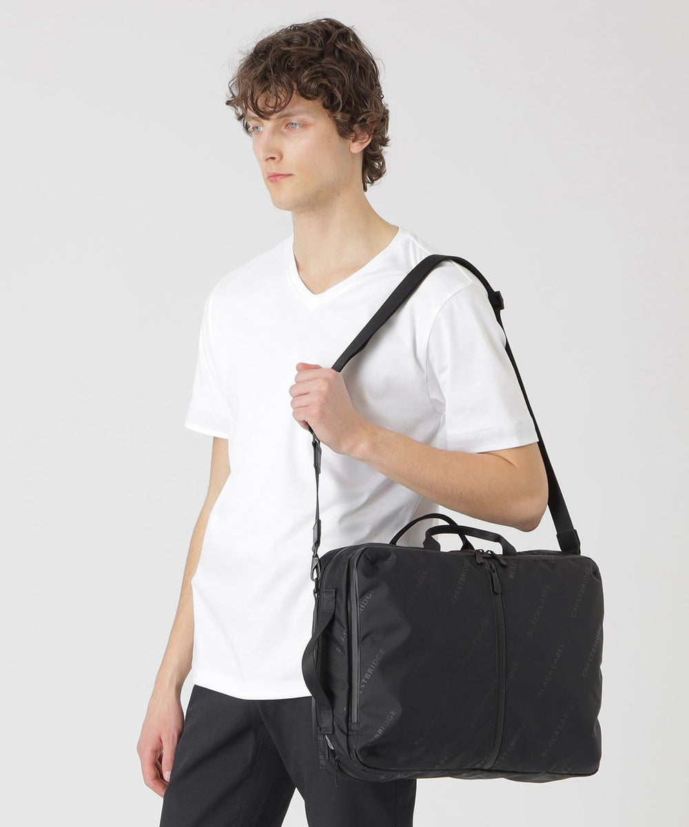 BLACK lab.】ロゴプリント3WAYブリーフバッグ（バッグ）｜BLACK LABEL