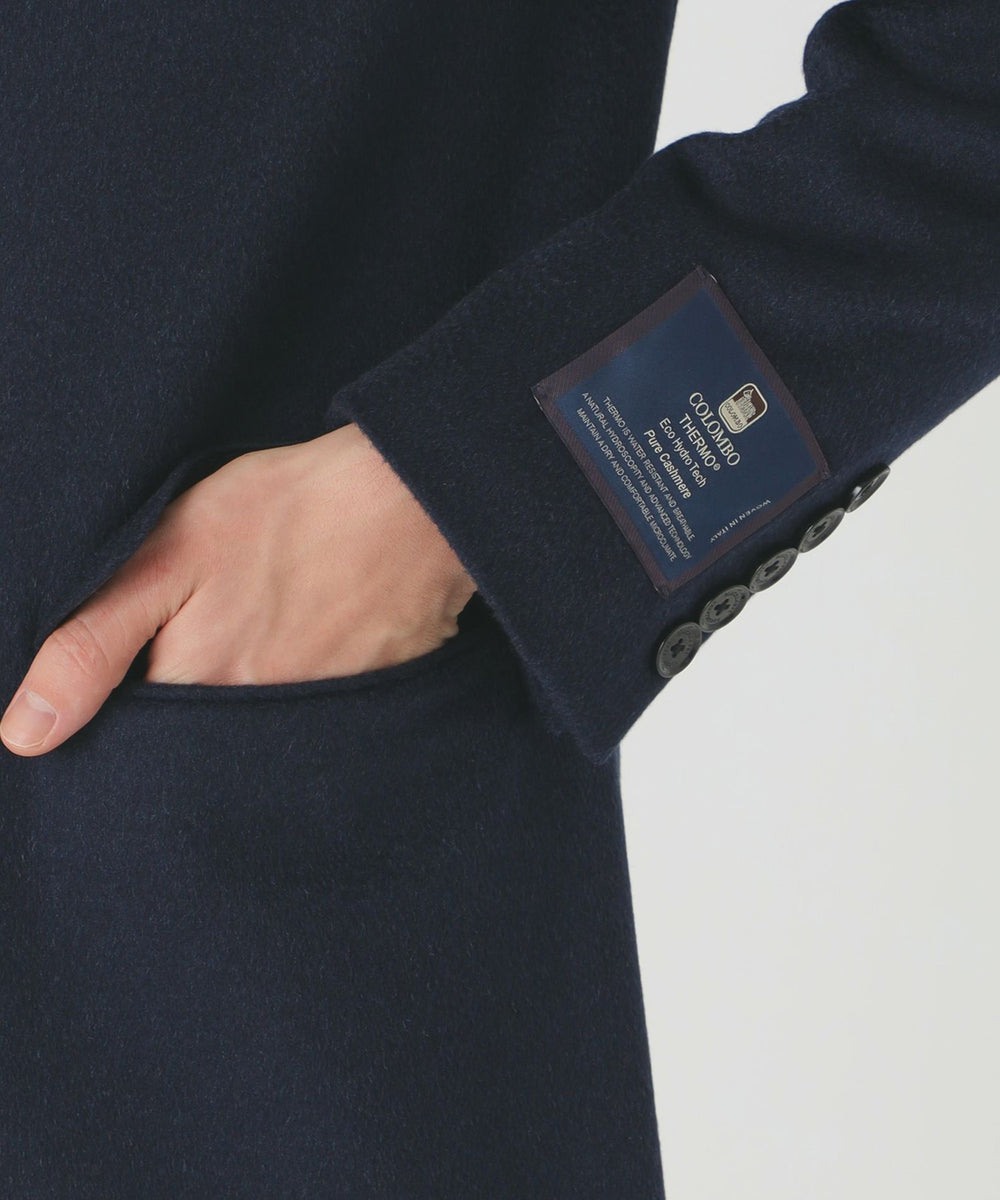 一部店舗限定】COLOMBOカシミヤチェスターコート（コート）｜BLACK