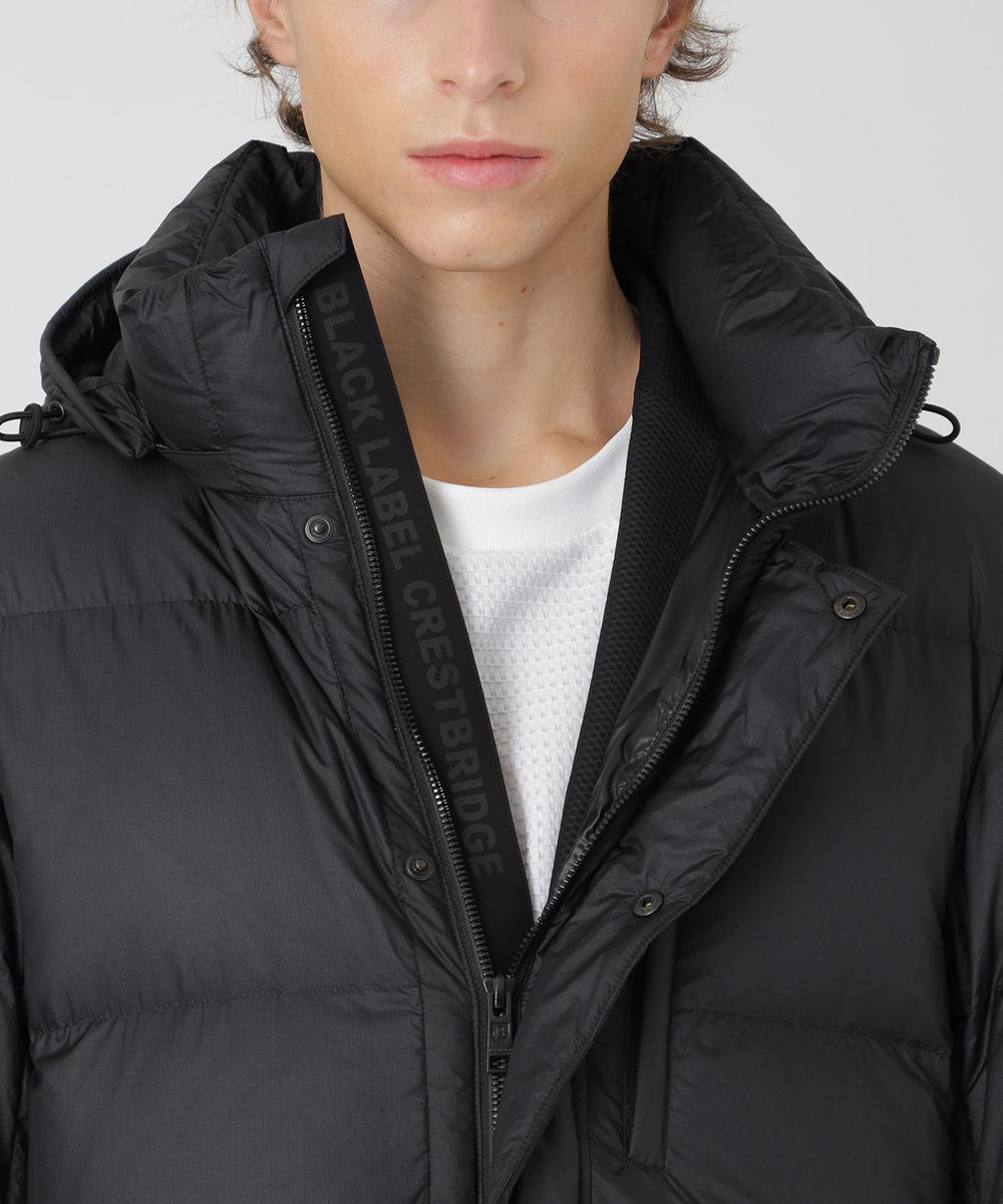 BLACK lab.】ライトウェイトミドルレングスリップダウン（ブルゾン