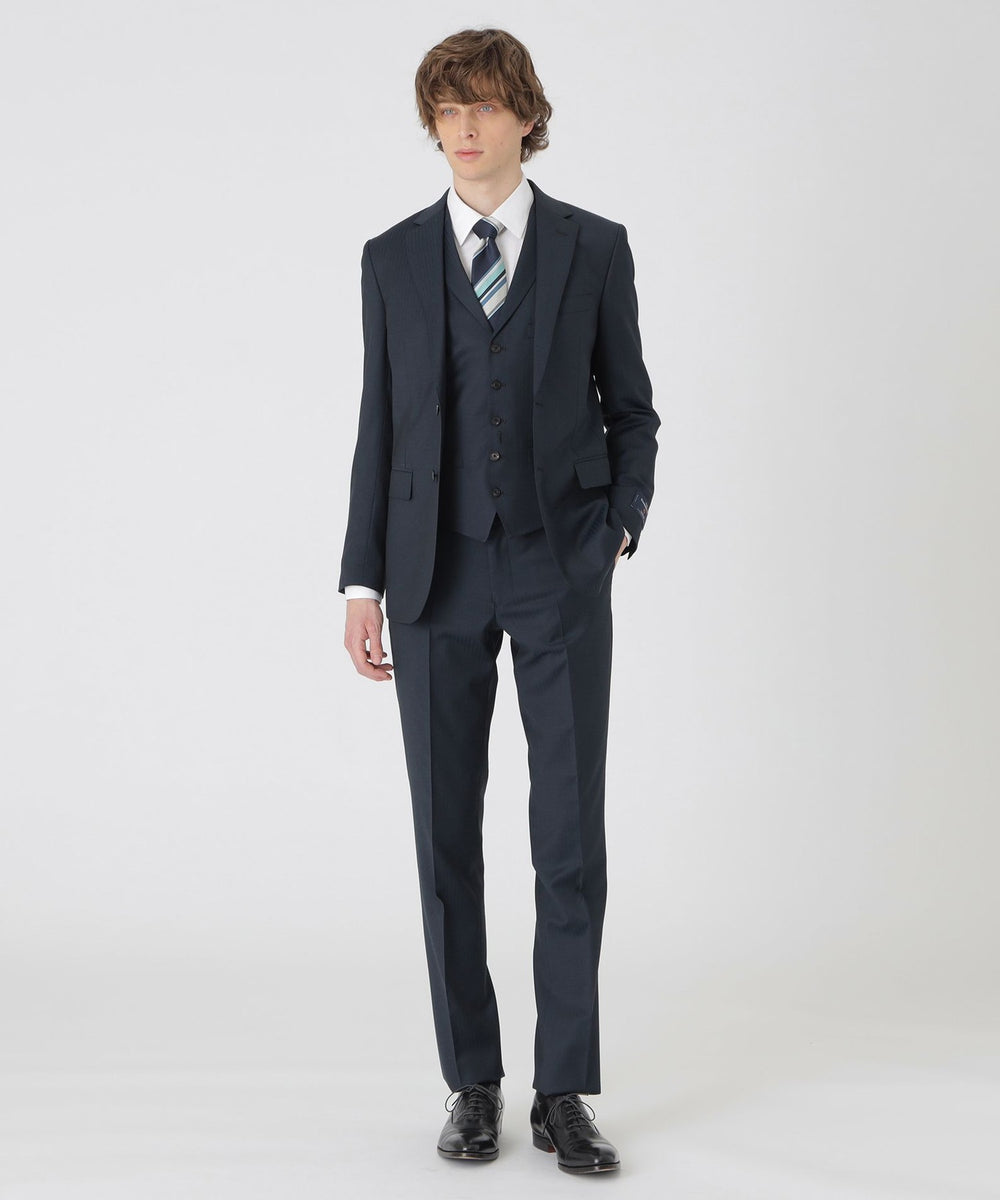 一部店舗限定】Zegna TRAVELLER シャンブレーブルーヘリンボーン