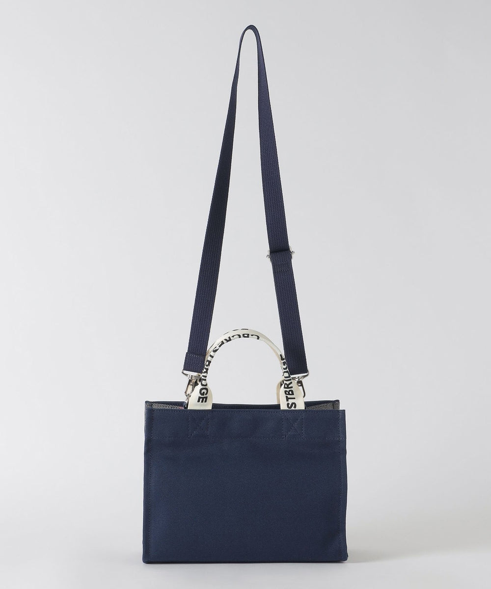 パーシャルクレストブリッジチェックキャンバス2WAYショルダー（バッグ