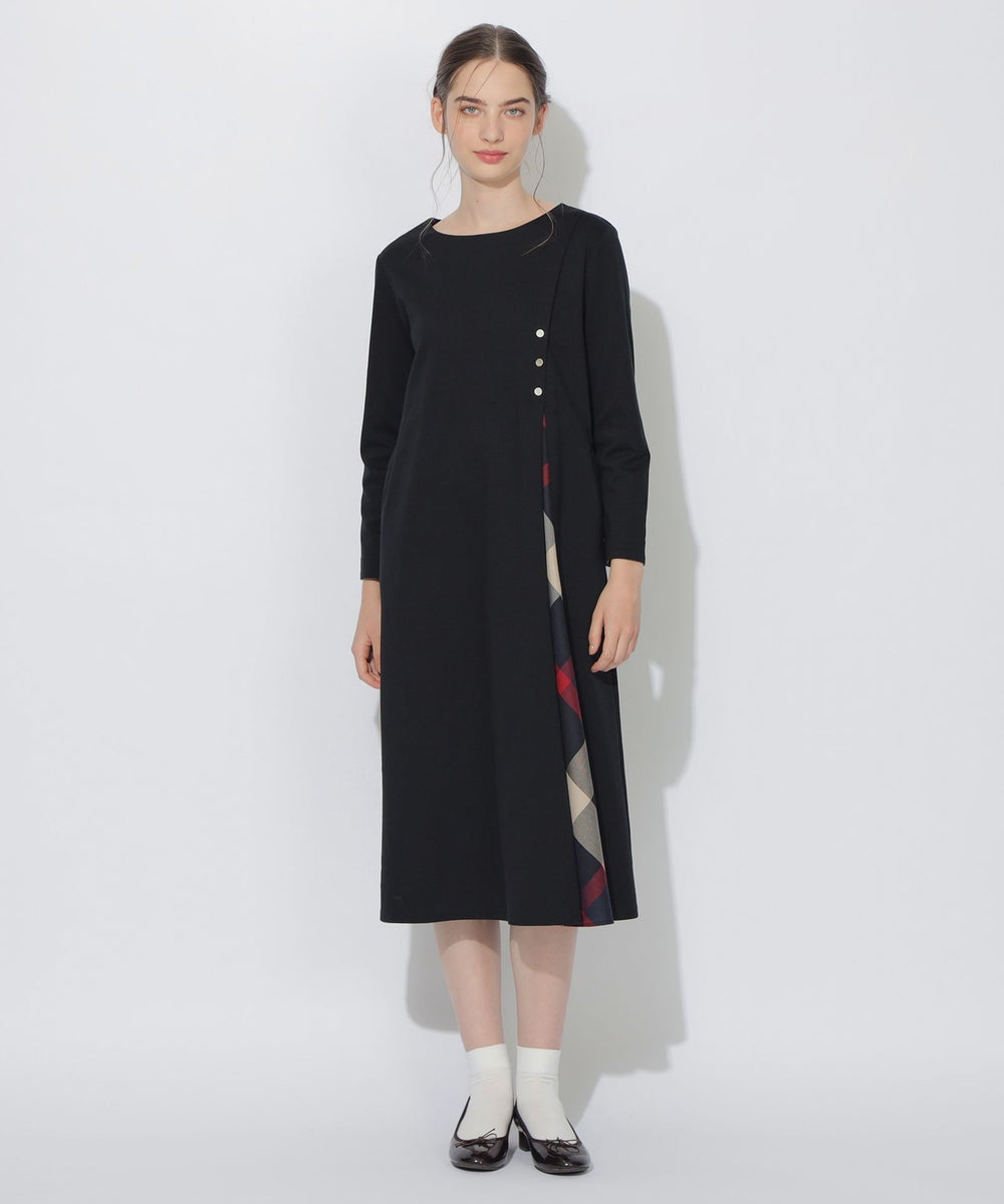 アシンメトリーチェック切替Meワンピース（ドレス）｜CB CRESTBRIDGE