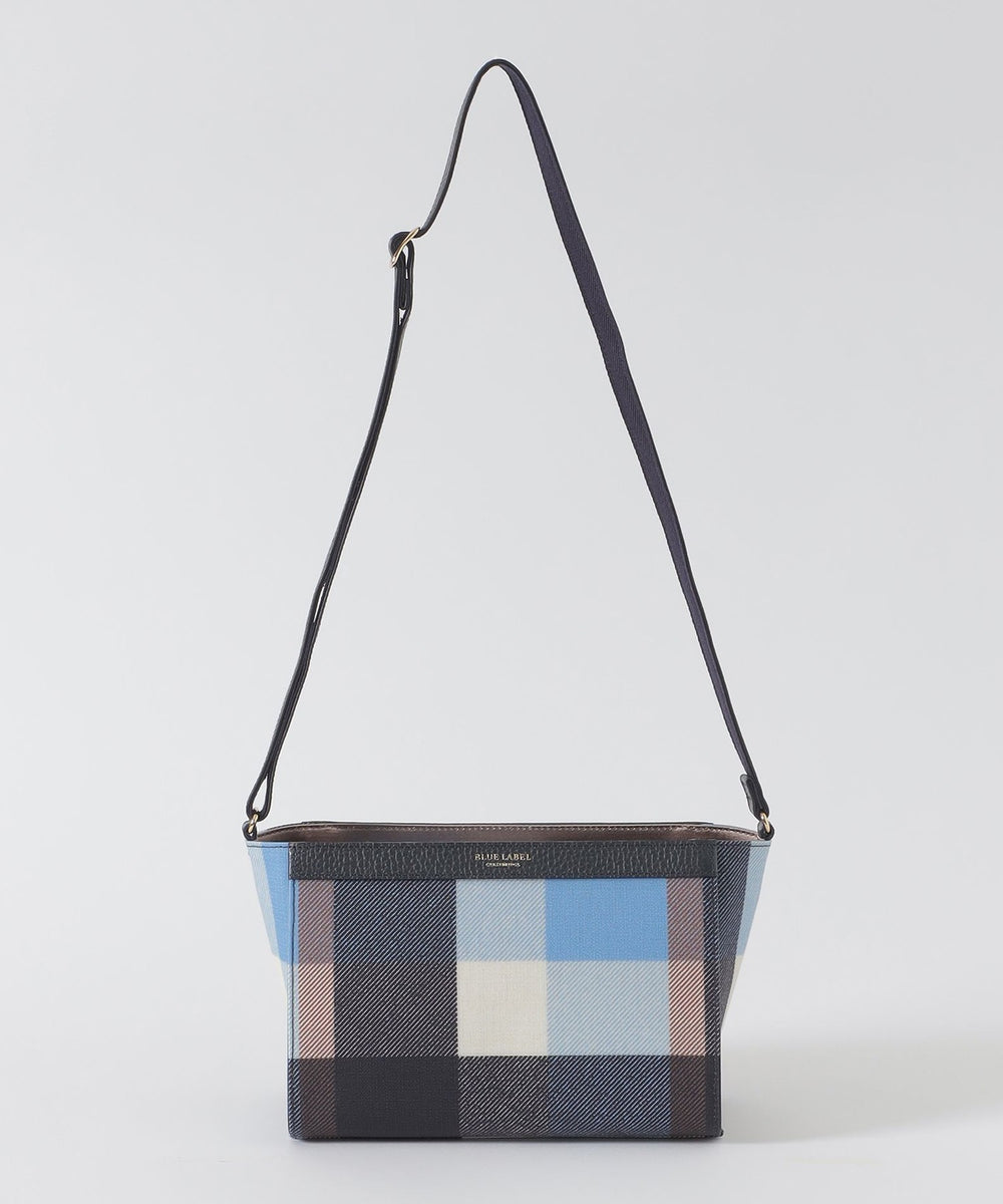 クレストブリッジチェックPVCミニショルダー（バッグ）｜BLUE LABEL