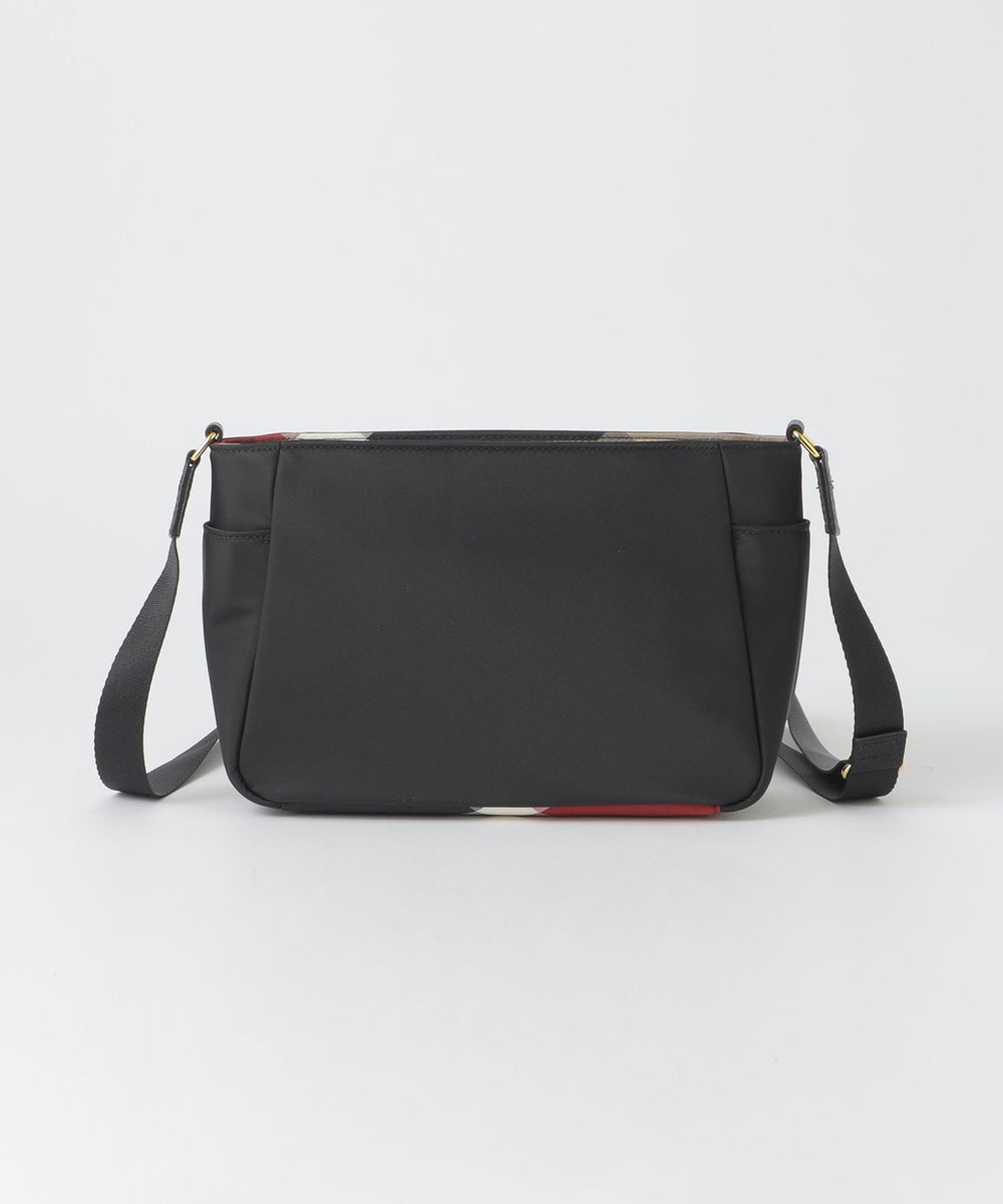 パーシャルクレストブリッジチェックナイロンミニショルダー（バッグ