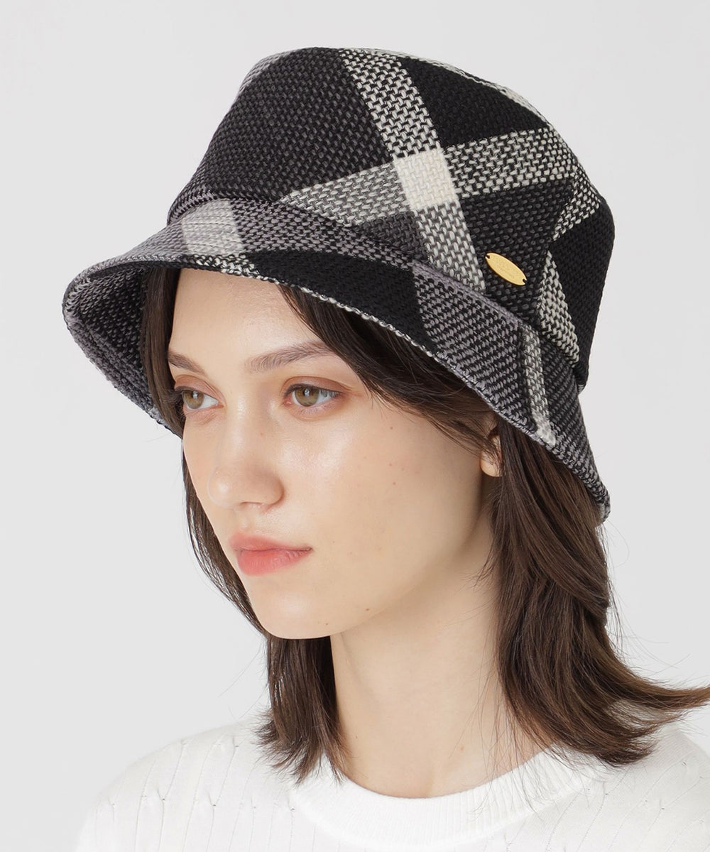 クレストブリッジチェックスラブプリペラバケットハット（ハット